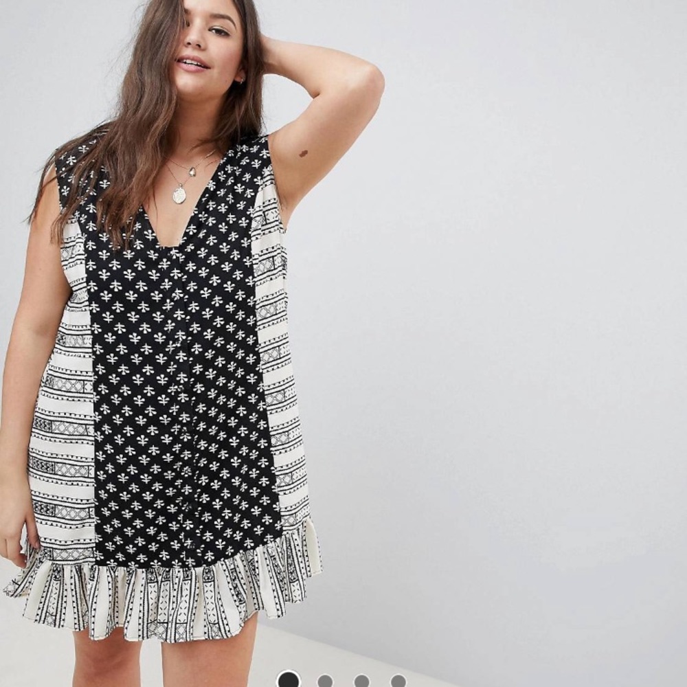 ASOS DESIGN curve mini dress